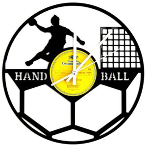 Schallplattenuhr-Handball | Einzigartiges Design in 1a Qualität