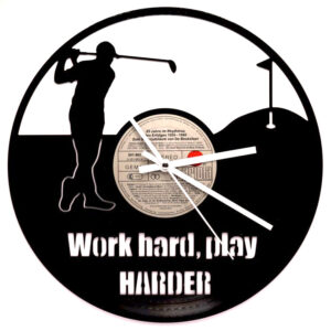 Schallplattenuhr-Golf | Einzigartiges Design in 1a Qualität