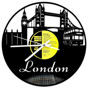 Schallplattenuhr-London | Einzigartiges Design in 1a Qualität