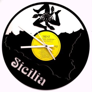 Schallplattenuhr-Sicilia | Einzigartiges Design in 1a Qualität