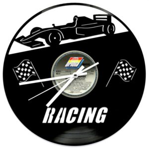 Schallplattenuhr-Racing | Einzigartiges Design in 1a Qualität